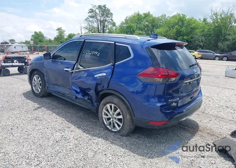 2019 Nissan Rogue Sv z USA, uszkodzony, nr VIN 5N1AT2MT9KC747606